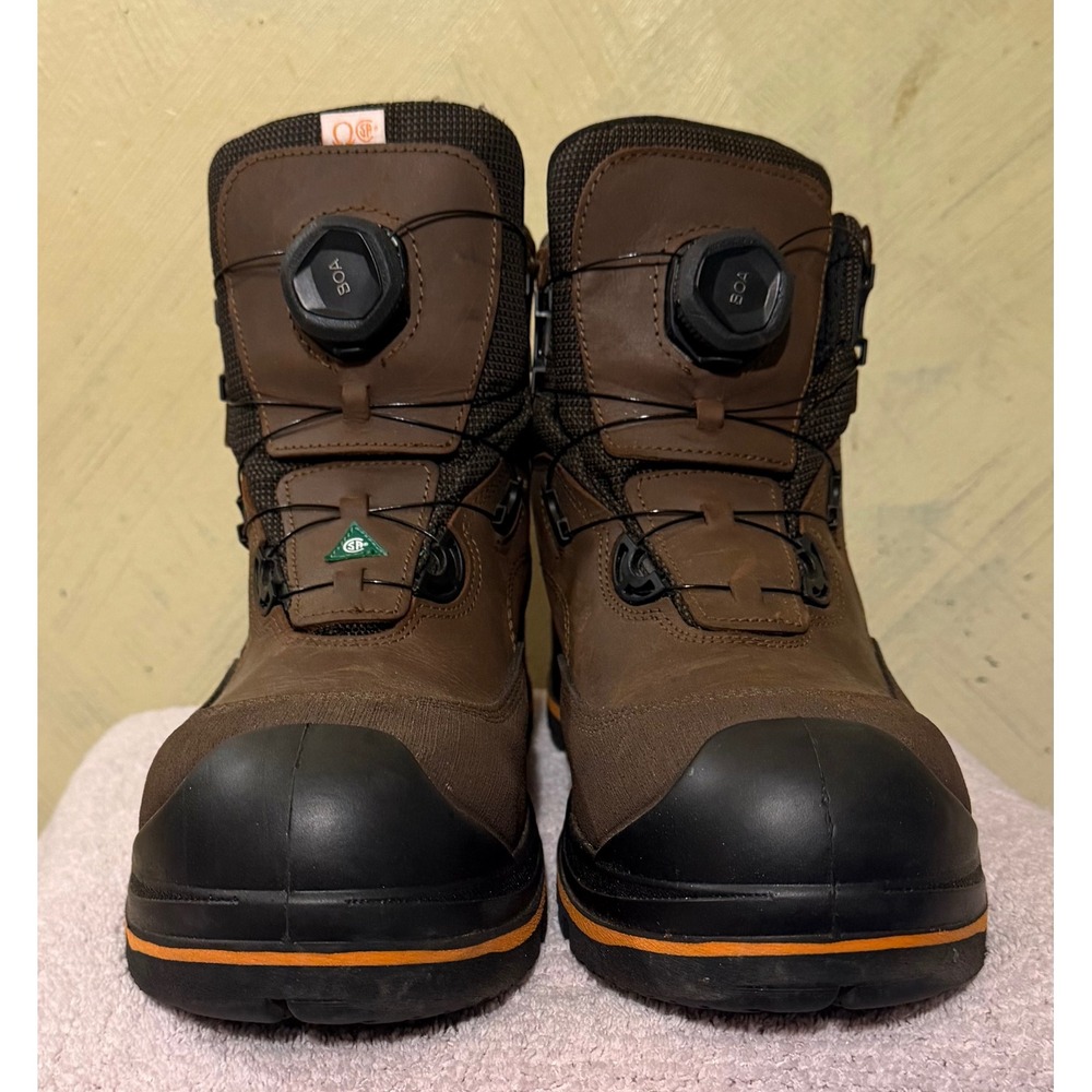 Grisport Master Con D3t Mens BOA Safety Work Boots Brown Leather Vibram 10.5